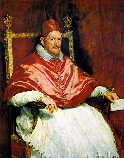 Диего Веласкес, портрет Папы Иннокентия X, 1650 Фото: галерея Дориа Памфили
