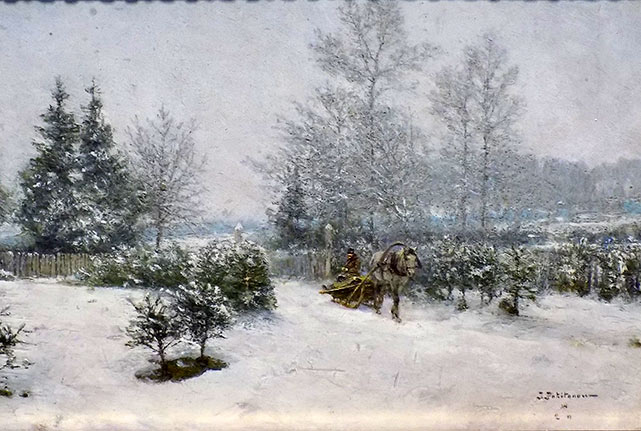 И.П. Похитонов, Зимой 1900-е