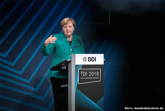 Меркель: Германии нужен 1 млн. станций заряда электромобилей