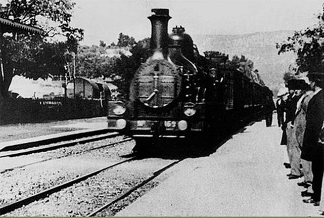 Братья Люмьер, «Прибытие поезда на вокзал Ла-Сьота», 1896