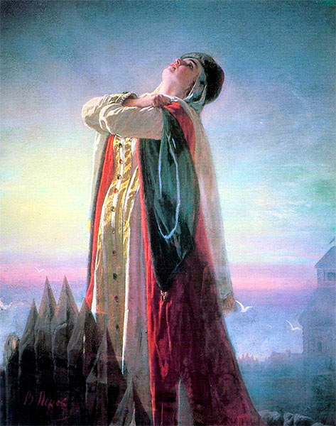 В.Г. Перов, «Плач Ярославны», 1881