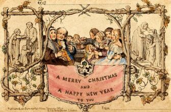 История первых рождественских открыток