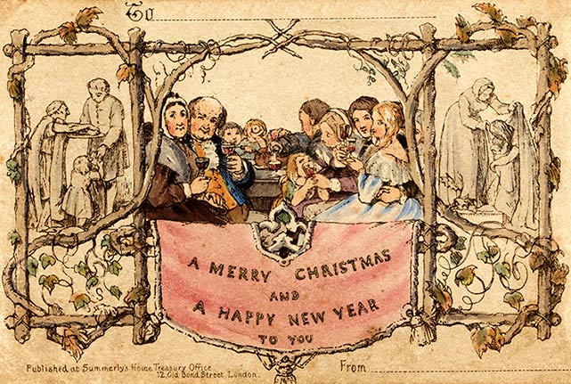 Рождественская открытка: история и филокартия — Look At Me