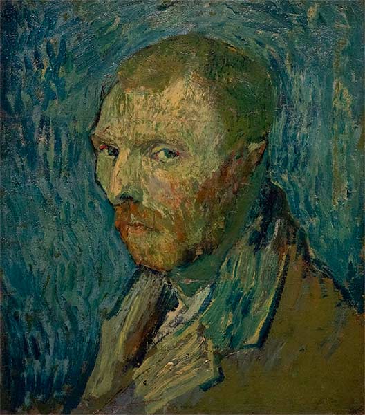 Винсент Ван Гог, Автопортрет, 1889