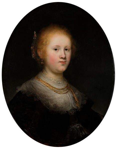 Рембрандт, «Портрет молодой девушки», 1632