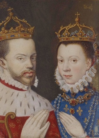 Филипп II и Елизавета де Валуа