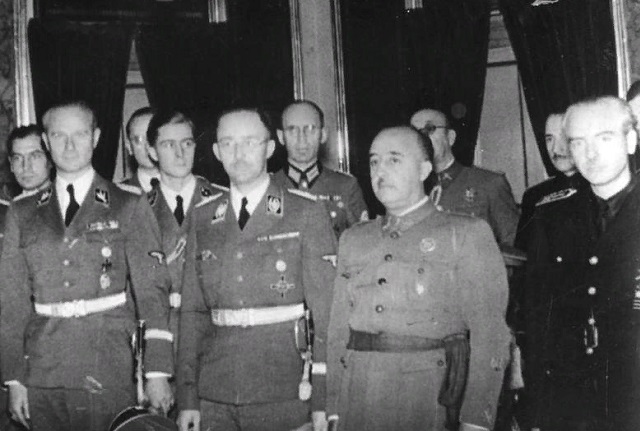Гиммлер и Франко