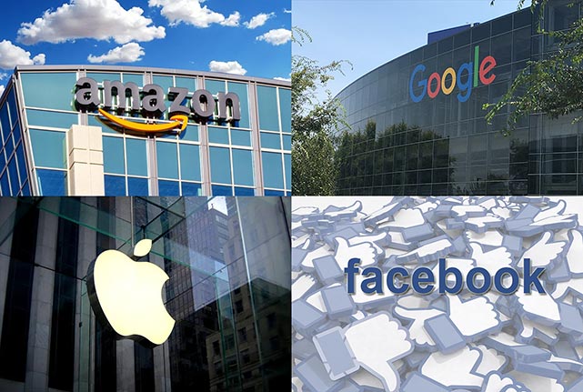 Apple, Amazon, Google и Facebook грозит дробление бизнеса