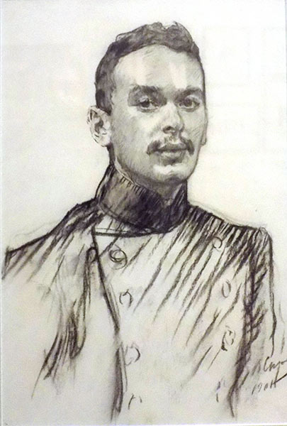 Валентин Серов. Портрет В.В. фон Мекка, 1901