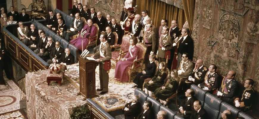 Провозглашение реставрации монархии в Испании
