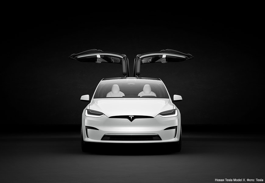 Внешний вид новой Tesla Model X не изменился