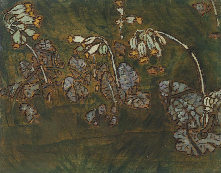 Якунчикова-Вебер, Первоцвет (Cowslip), 1895. Проданы на аукционе Christies за 3'750 GBP