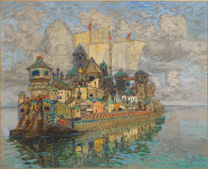 Константин Горбатов, «Невидимый град Китеж», 1913 продан за 525'000 GBP