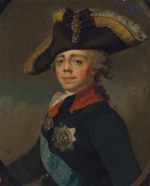Дмитрий Левицкий, «Портрет императора Павла I», 1796 продан за 862'500 GBP