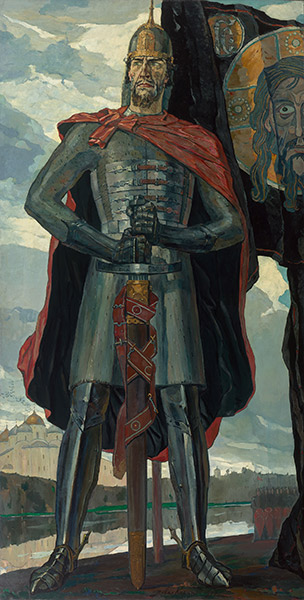 П.Д. Корин, Александр Невский, 1942.  ©Государственная Третьяковская галерея