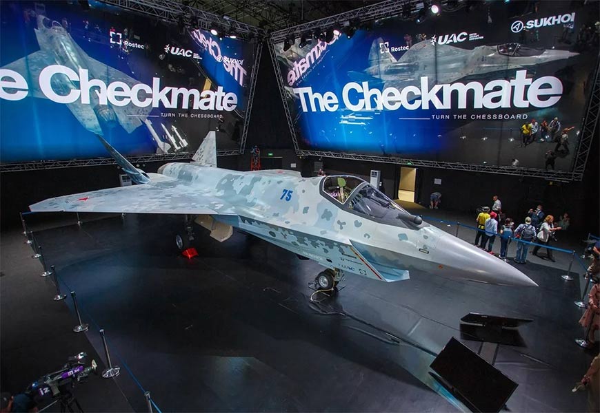 Новый истребитель пятого поколения Су-75 Checkmate