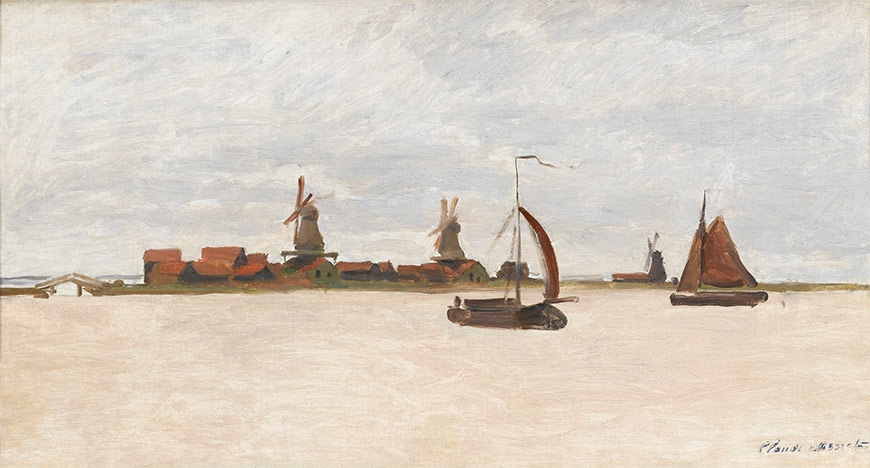 Клод Моне, «Ворзаан и Вестерхем», 1871