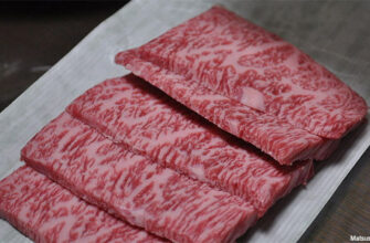 Японцы напечатали мраморную говядину Вагю