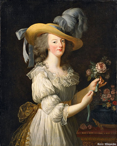 Портрет Марии-Антуанетты 1783 года кисти Элизабет Виже-Лебрён