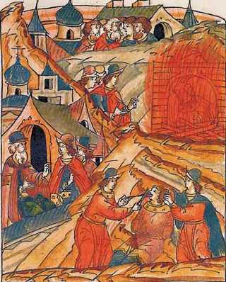 Казнь "жидовствующего" в 1504 году в России