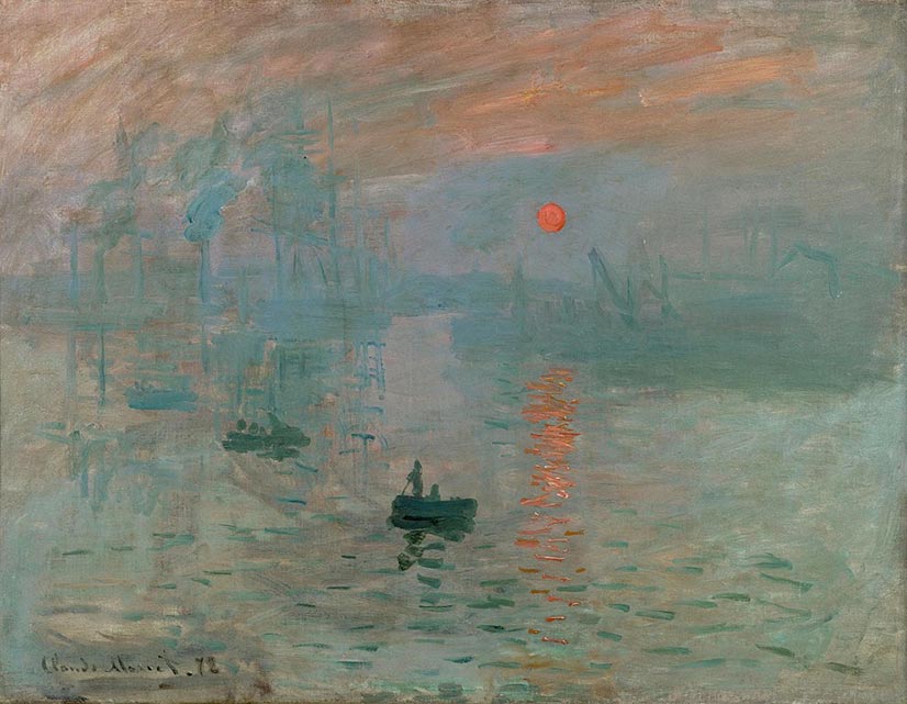 Название художественному течению подарила картина Клода Моне «Впечатление. Восходящее солнце» (от фр. Impression – впечатление). Выставленная в 1874 году, она стала одним из символов нового живописного течения.