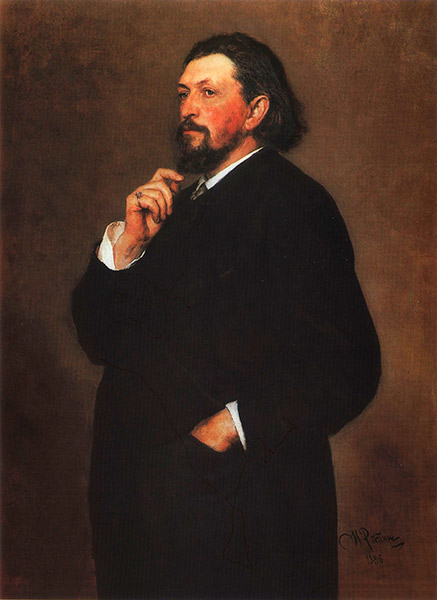 И.Е. Репин. Портрет М.П. Беляева (1886)