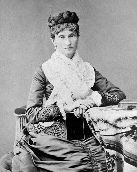 Н.Ф. фон Мекк. Фотография 1870-х годов.