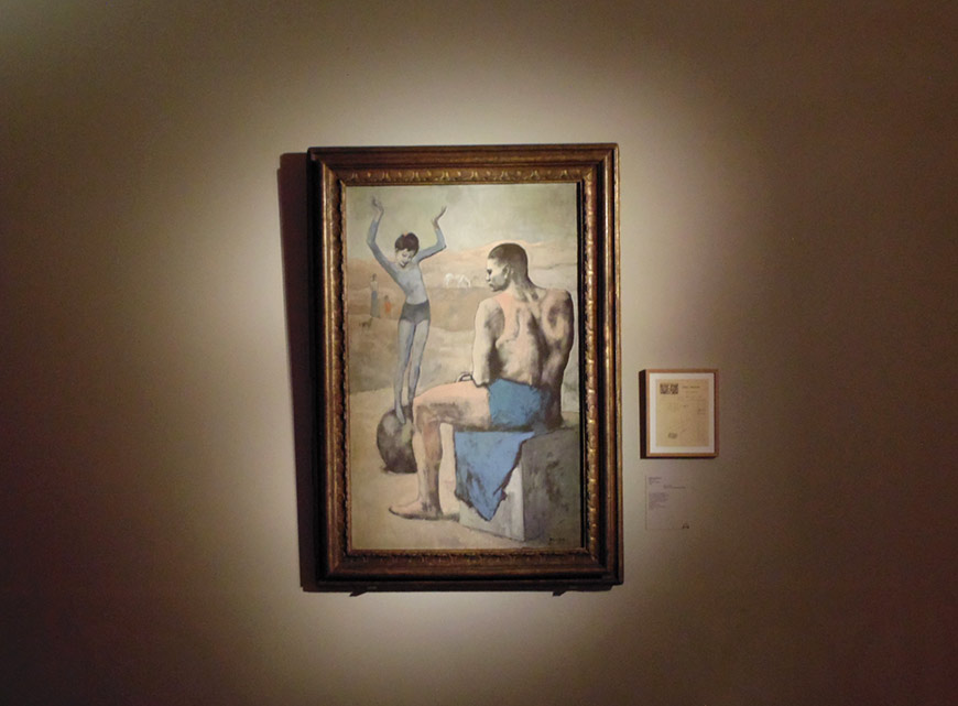 Пабло Пикассо, Девочка на шаре, 1905
