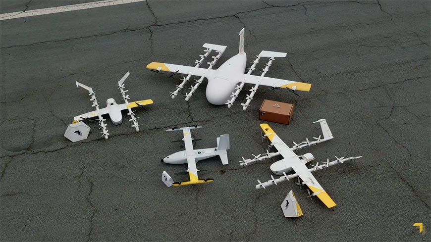 Модельный ряд дронов Wing расширилось.