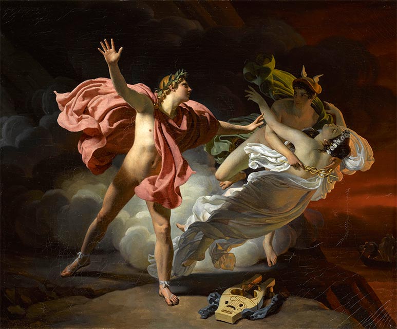 М.-М. Дроллинг. «Орфей и Эвридика», 1820