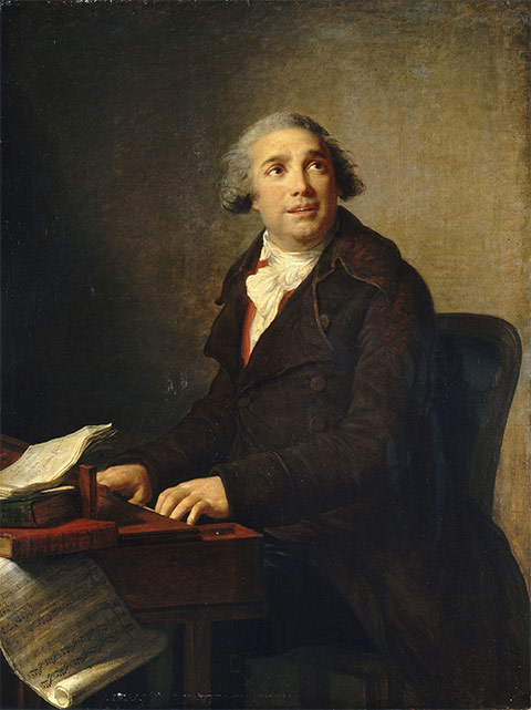 Джованни Паизиелло (1741-1816) на портрете Виже-Лебрен, 1791