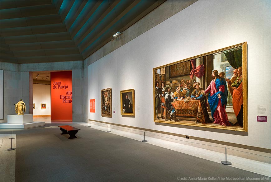 Метрополитен-музей демонстрирует самое большое количество работ Пареха, когда-либо выставлявшихся на одной выставке.