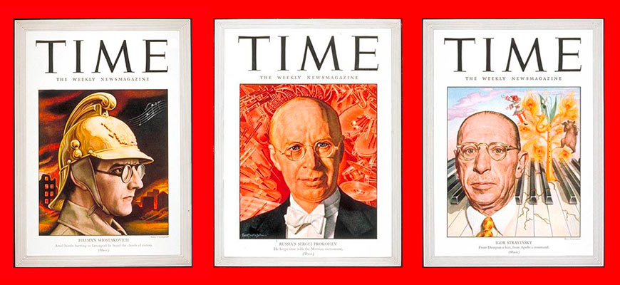Лицо с обложки: композиторы на титуле журнала Time