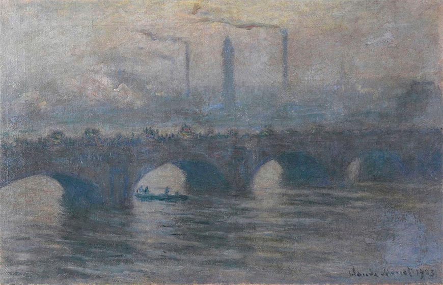 Клод Моне, Мост Ватерлоо, 1903