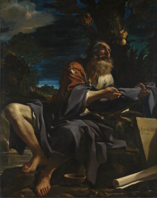 Джованни Франческо Барбьери, «Илия, которого кормят вороны», 1620