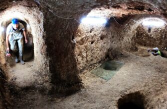В Турции обнаружен мифический подземный город Сарайини
