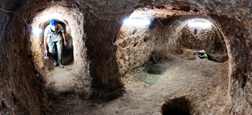 В Турции обнаружен мифический подземный город Сарайини