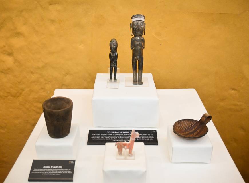 Экспозиция выставки, посвященной «Ледяной деве инков»