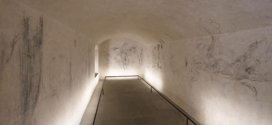 Потайную комнату, где скрывался Микеланджело, откроют публике