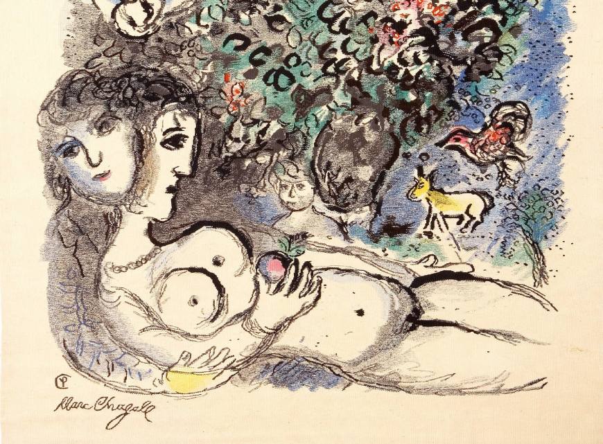 Цена украденной гравюры Шагала в $100'000, вероятно, была завышена