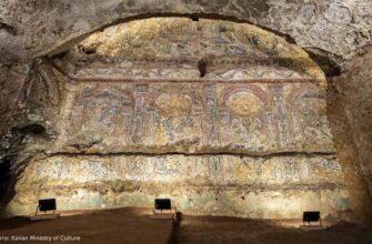 Недалеко от Колизея нашли удивительные по красоте мозаики