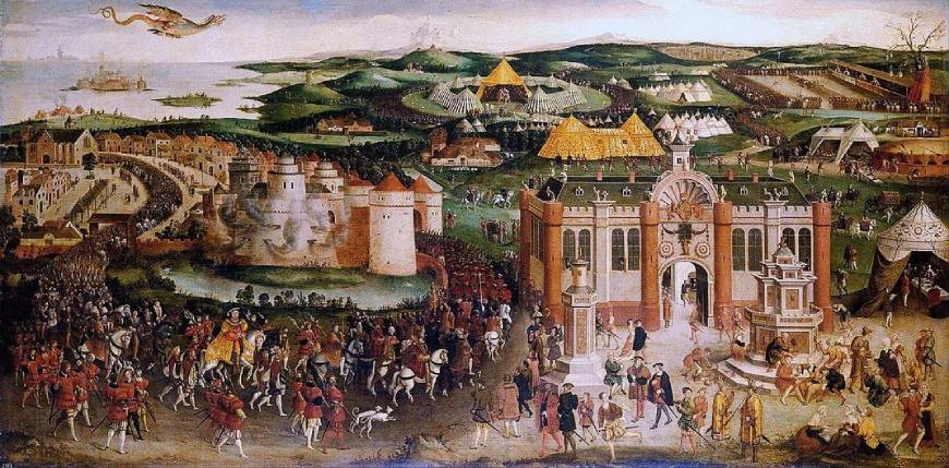 «Поле золотой парчи», 1545