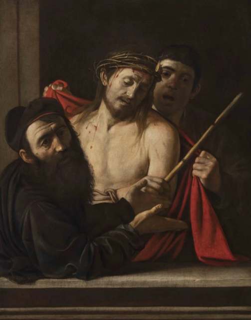 Караваджо, «Ecce Homo» (1604-05), после реставрации.