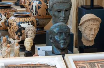 Украденные древние артефакты стоимостью $65 млн вернулись в Италию