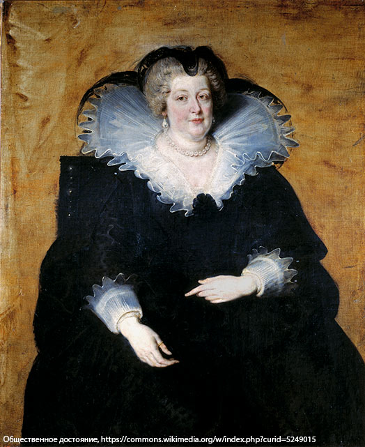 Питер Пауль Рубенс, Портрет Марии Медичи. Около 1622
