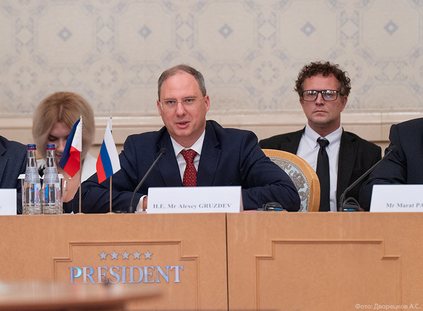 Alexey Gruzdev, Deputy Minister of Industry and Trade of the Russian Federation, Co-Chairman of the Commission