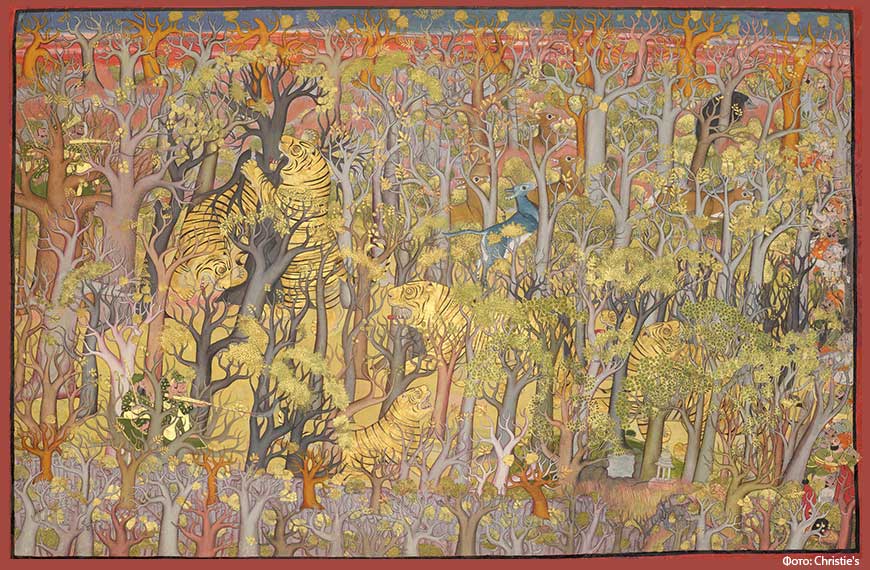 Махарао Умед Сингх и Залим Сингх, «Охота на тигров», 1781