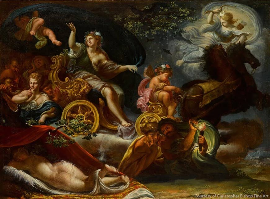 Картина эпохи барокко оказалась тайным алхимическим артефактом