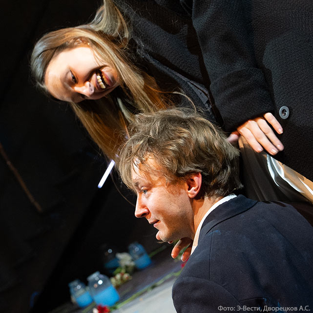 Полина Романова (Аглая) и Сергей Волков (Мышкин)