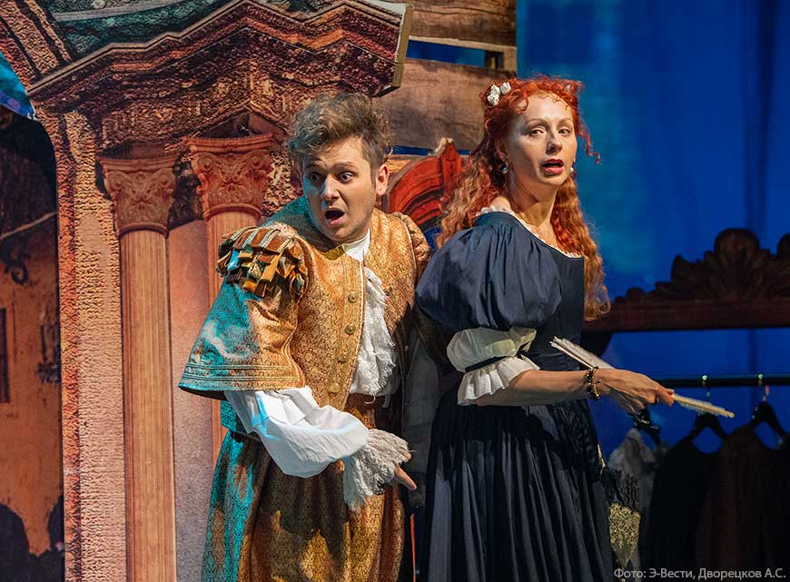 "Скупой, или школа лжи" - Мольер на сцене Театра Сатиры